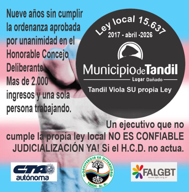 tandil viola sus leyes